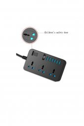 Power Tb-t09 6 Usbli 3lü Akım Korumalı Grup Priz Tb-t09 - 2