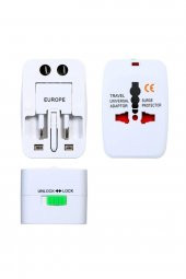 Evrensel Seyahat Adaptörü Hepsi Bir Arada _universal Travel Adapter - 2