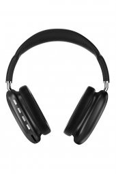 P9 Air Max Kablosuz 5.0 Mikrofonlu Bluetooth Kulaklık Siyah (P9) - 3