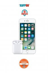 2.nesil Logolu 2022 Serisi Beyaz Iphone Uyumlu Bluetooth Kulaklık - 1