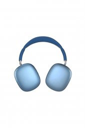 Kablosuz Kulaklık Kulak Üstü Bluetooth Kulaklık 50 edr 2022 Versiyon Mavi - 3