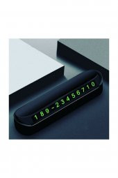 Fosforlu Araç Numaratör Araba Numaratör Oto Numaratör Oto Cam Kart - 1