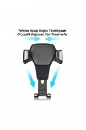 QASUL Universal Araç Telefon Tutucu Klimalık ve Havalandırma Tutucu - 2