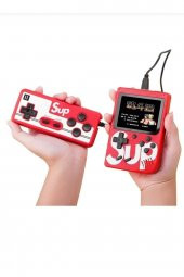 Sup 400 Nostalji Oyunlu Mini Atari Gameboy & Gamebox İki Kollu A++ Kalite Oyun Konsolu - 1