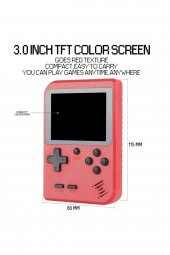 Gameboy Retro 2 Oyunculu Mini Atari 3 İnç - 3