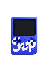 400 Nostalji Oyunlu Mini Atari Gameboy Ve Gamebox Oyun Konsolu-mavi - 1