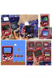 400 Nostalji Oyunlu Mini Atari Gameboy Ve Gamebox Oyun Konsolu-mavi - 2