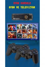 Arcade Retro Oyun Konsolu 8K 10.000 Oyunlu Hd Mini Tv Android - 2