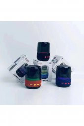 Kablosuz Hoparlör Bluetooth Taşınabilir Rgb Işıklı Wireless Speaker Tf Kart, Aux, Usb Girişli F08 - 1