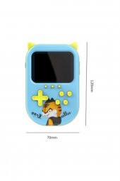 A11 Taşınabilir 2 Oyuncu Retro Nostaljik Gamebox Oyun Konsolu 500 Oyunlu 3.5 Inç Ekran - 2