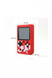 400 Nostalji Oyunlu Mini Atari Gameboy Ve Gamebox Oyun Konsolu Kırmızı - 2