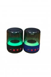 Yeni Nesil Rgb Işıklı Bluetooth Speaker Ses Bombası Bluetooth Hoparlör - 1