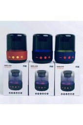 Kablosuz Hoparlör Bluetooth Taşınabilir Rgb Işıklı Wireless Speaker Tf Kart, Aux, Usb Girişli F08 - 2
