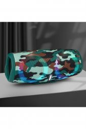 Charge 5 Taşınabilir Bluetooth Kablosuz Hoparlör RGB Işıklı USB+SD Destekli Extra Bass - 2