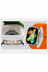 H11+ Ultra Plus Pusula Nfc Siri Vidalı Bluetooth Arama Özellikli Akıllı Saat H11+ Series - 1