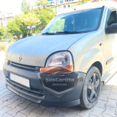 Renault Kangoo 1 1998-2007 Uyumlu Üniversal Astra H lip Esnek Ön Lip 2 Parça Tampon Altı Dil Karlık Ön Ek - 3