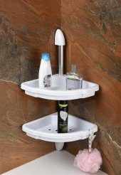 Zhlhome 2li Lüx Banyo Köşelik Banyo Düzenleyici - 2