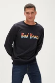 BAD BEAR MANUSCRIPT CREWNECK ERKEK SWEATSHIRT - 2