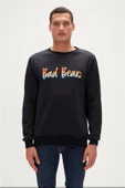 BAD BEAR MANUSCRIPT CREWNECK ERKEK SWEATSHIRT - 3
