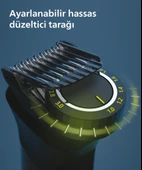 Philips 15'i 1 Arada Erkek Bakım Seti MG7950/15-Yüz/saç/vücut (Islak/kuru Kullanım) - 5