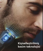Philips 15'i 1 Arada Erkek Bakım Seti MG7950/15-Yüz/saç/vücut (Islak/kuru Kullanım) - 6