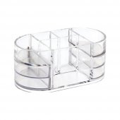 Ops Masa Seti Kalemlik-Organizer Şeffaf KLM 203 - 1