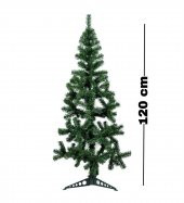 T.Concept Yılbaşı Çam Ağacı 120 cm Boy, 156 Dal, Noel Yılbaşı Dekorasyonu, Plastik Ayaklı, Kutulu thumbnail 3