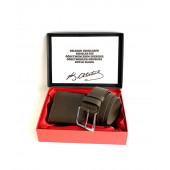 ÖĞRETMENLER GÜNÜ ERKEK KAHVERENGİ KEMER-CÜZDAN SETİ - 1