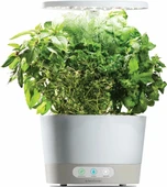 AeroGarden Harvest 360 Kapalı Bahçe Topraksız - LED Büyüme Işığı - Beyaz - 1