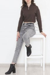 Boyfriend Kot Pantolon Gri2 - 11917.1431. - 7