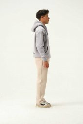 OVERSİZE UNISEX KAPÜŞONLU BASKILI SWEATSHİRT - 5