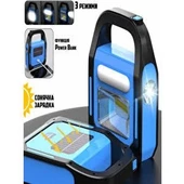 CATA CT 9955 HAZAR GÜNEŞ ENERJİLİ EL FENERİ IŞILDAK USB ŞARJ EDİLEBİLİR SOLAR  EL FENERİ - INGES - 4
