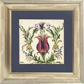 El İşçiliği İle Seramik Hamurundan Çiçek Temalı Tablo-Art 7 - 1