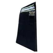 Micro Peel İpek Kese Sırt Vücut Banyo Kesesi Siyah Kalın 17CMX27CM - 3