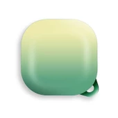 Gpack Samsung Galaxy Buds FE Kılıf Kancalı Çift Renk Sert Plastik SF8 - 5