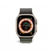 Cosmostech Akıllı Saat Watch için Uyumlu 42MM 44MM 45MM 49MM 1/2/3/4/5/6/se/7/8/ultra Çift Katman Kordon ve Kayışı Yeşil(Yeşil) - 1