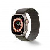 Cosmostech Akıllı Saat Watch için Uyumlu 42MM 44MM 45MM 49MM 1/2/3/4/5/6/se/7/8/ultra Çift Katman Kordon ve Kayışı Yeşil(Yeşil) - 3
