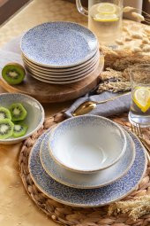 Porser İris Porselen Yemek Takımı 24 Parça - 4