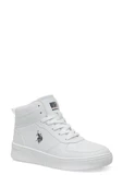 U.S Polo ARISTO GSN HI 3PR Unisex Sneaker Ayakkabı Beyaz 36-40 - 2