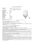 20W Torch Led Ampul Amber Işık - 2
