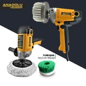Anadolu Strong Yüksek Devirli Koltuk Halı Yıkama Makinası Ve Halı  Koltuk Fırçalama Makinası - 5