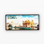 Hindistan Temalı Plaka Magnet - 1