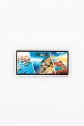 İtalya Temalı Plaka Magnet thumbnail 3