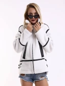 Mtn M2201 Kadın Oversize Tüylü Ceket thumbnail 1