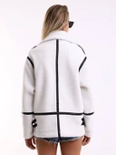 Mtn M2201 Kadın Oversize Tüylü Ceket thumbnail 5