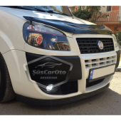 Fiat Doblo D2 2005-2010 Uyumlu Üniversal Astra H lip Esnek Ön Lip 2 Parça Tampon Altı Dil Karlık Ön Ek - 3