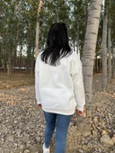 BİSİKLET YAKA BARBİE BASKILI SWEATSHİRT /KAZAK - 11