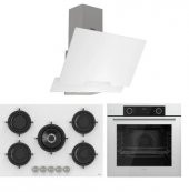 Ferre Fryart Rs Serisi Beyaz Ankastre Cam Set D064 + RS036 + XE63CB - 1