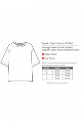 Valorant Reyna Logo Oversize Siyah  T-Shirt XL - 3