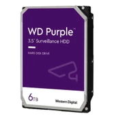 Western Digital WD Purple WD64PURZ 6TB 5400rpm 64mb 3,5" 7/24 Güvenlik Diski - 1